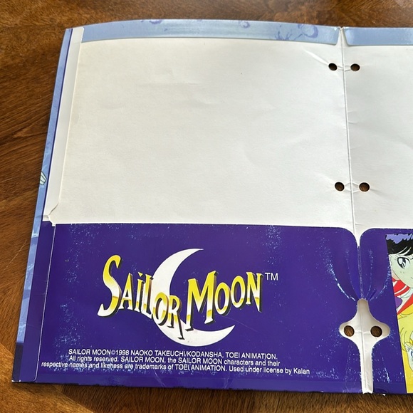 Vintage Sailor Moon and the Sailor Guardians Folder - Picture 6 of 10